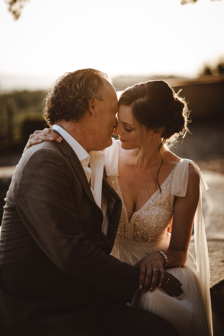 intimate wedding in tuscany